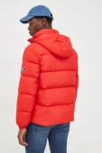 Пухова куртка Tommy Jeans чоловіча колір червоний зимова (2613301) Пухова куртка Tommy Jeans чоловіча колір червоний зимова (2613301)