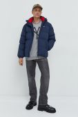 Пухова куртка Tommy Jeans чоловіча колір синій зимова (2613291) Пухова куртка Tommy Jeans чоловіча колір синій зимова (2613291)