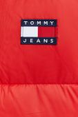 Куртка Tommy Jeans чоловіча колір червоний зимова Куртка Tommy Jeans чоловіча колір червоний зимова