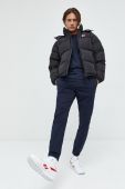 Пухова куртка Tommy Jeans чоловіча колір чорний зимова (2588567)