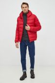 Куртка United Colors of Benetton чоловіча колір червоний перехідна Куртка United Colors of Benetton чоловіча колір червоний перехідна