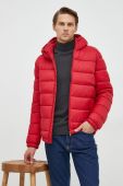 Куртка United Colors of Benetton чоловіча колір червоний перехідна Куртка United Colors of Benetton чоловіча колір червоний перехідна