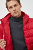 Куртка United Colors of Benetton чоловіча колір червоний перехідна Куртка United Colors of Benetton чоловіча колір червоний перехідна