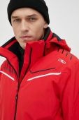 Гірськолижна куртка CMP колір червоний Гірськолижна куртка CMP колір червоний