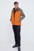 Куртка outdoor Jack Wolfskin Taubenberg 3in1 колір помаранчевий
