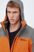 Куртка outdoor Jack Wolfskin Taubenberg 3in1 колір помаранчевий