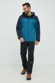 Куртка outdoor Jack Wolfskin Taubenberg 3in1 колір блакитний