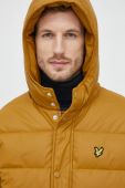Куртка Lyle & Scott чоловіча колір золотий зимова Куртка Lyle & Scott чоловіча колір золотий зимова