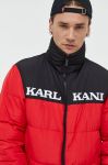 Двостороння куртка Karl Kani чоловіча колір чорний зимова 6076823-BLACK