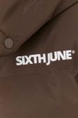 Безрукавка Sixth June чоловічий колір коричневий зимовий Безрукавка Sixth June чоловічий колір коричневий зимовий