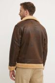Куртка Alpha Industries B3 Arctic чоловіча колір коричневий перехідна 108109.250-brown