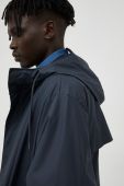 Протидощова куртка Rains 18140 Fishtail Parka колір синій перехідна 18140.47-47.Navy