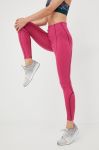 Легінси для тренувань Reebok Meet You There жіночі колір рожевий візерунок Легінси для тренувань Reebok Meet You There жіночі колір рожевий візерунок