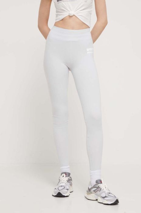 Легінси Ellesse жіночі однотонні колір блакитний Легінси Ellesse жіночі однотонні колір блакитний