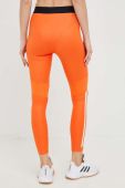 Легінси для тренувань adidas Performance Hyperglam жіночі колір помаранчевий з принтом