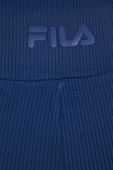 Легінси Fila жіночі колір синій однотонні Легінси Fila жіночі колір синій однотонні