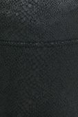 Моделюючі легінси Spanx Faux Leather жіночі колір чорний візерунок Моделюючі легінси Spanx Faux Leather жіночі колір чорний візерунок