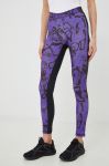 Легінси LaBellaMafia жіночі колір фіолетовий візерунок Легінси LaBellaMafia жіночі колір фіолетовий візерунок