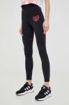 Легінси для тренувань LaBellaMafia Fantasy жіночі колір чорний з принтом Легінси для тренувань LaBellaMafia Fantasy жіночі колір чорний з принтом