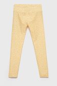 Дитячі легінси Guess колір жовтий візерунок Дитячі легінси Guess колір жовтий візерунок