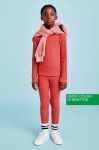 Дитячі легінси United Colors of Benetton колір рожевий однотонні (2845116) Дитячі легінси United Colors of Benetton колір рожевий однотонні (2845116)