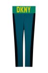 Дитячі легінси Dkny колір бірюзовий візерунок (2613496) Дитячі легінси Dkny колір бірюзовий візерунок (2613496)