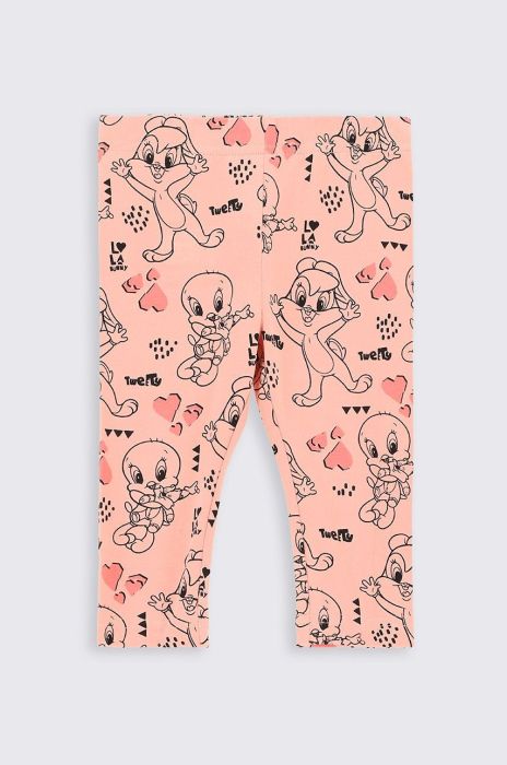 Дитячі легінси Coccodrillo колір рожевий візерунок (2592163)