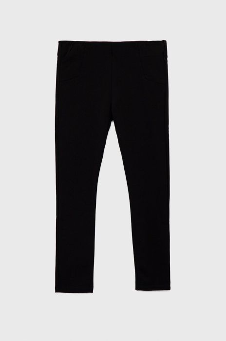 Дитячі легінси Birba&Trybeyond колір чорний однотонні (2714106) Дитячі легінси Birba&Trybeyond колір чорний однотонні (2714106)