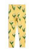 Дитячі легінси Mini Rodini колір жовтий візерунок (2720749)
