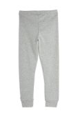 Дитячі бавовняні легінси Mini Rodini колір сірий з аплікацією Дитячі бавовняні легінси Mini Rodini колір сірий з аплікацією