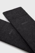 Шкарпетки BOSS 2-pack чоловічі колір сірий (2992258) Шкарпетки BOSS 2-pack чоловічі колір сірий (2992258)