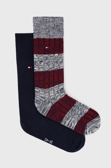 Шкарпетки Tommy Hilfiger (2-pack) чоловічі колір синій (2722530) Шкарпетки Tommy Hilfiger (2-pack) чоловічі колір синій (2722530)