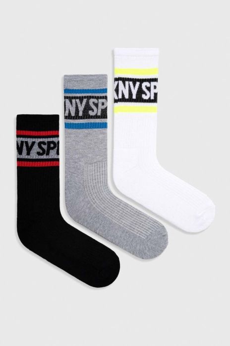 Шкарпетки Dkny 3-pack чоловічі колір барвистий (2840585) Шкарпетки Dkny 3-pack чоловічі колір барвистий (2840585)