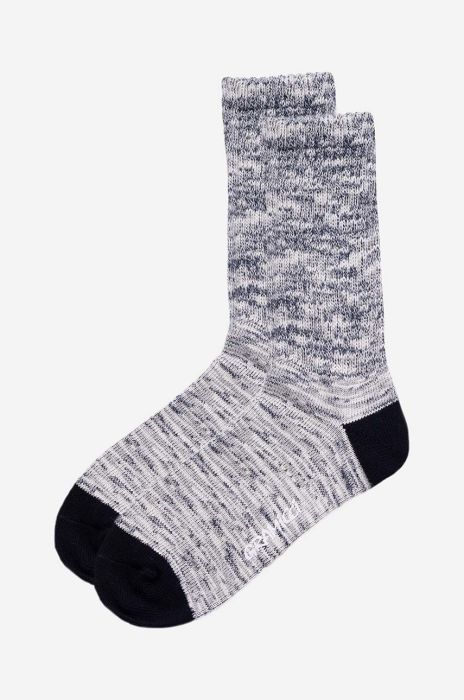Шкарпетки Gramicci  Soft Rib Crew Socks чоловічі колір сірий 22AW.06-grey Шкарпетки Gramicci  Soft Rib Crew Socks чоловічі колір сірий 22AW.06-grey