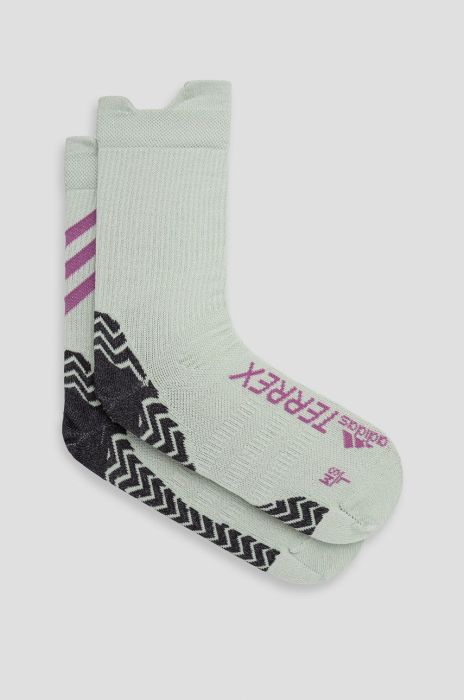 Шкарпетки adidas TERREX колір зелений Шкарпетки adidas TERREX колір зелений