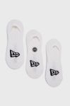 Шкарпетки New Era (3-pack) колір білий (2659544)