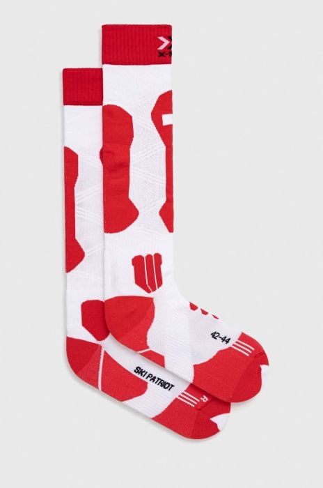 Лижні шкарпетки X-Socks Ski Patriot 4.0 колір білий (2852926) Лижні шкарпетки X-Socks Ski Patriot 4.0 колір білий (2852926)
