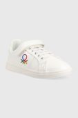Дитячі кросівки United Colors of Benetton колір білий (2571545)