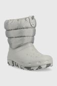 Дитячі чоботи Crocs колір сірий (2714072)