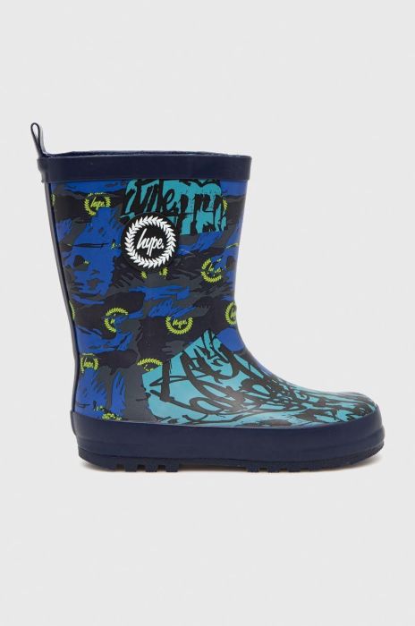 Дитячі гумові чоботи Hype колір синій (2773529) Дитячі гумові чоботи Hype колір синій (2773529)