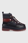 Зимові чоботи Tommy Hilfiger Laced Outdoor Boot колір синій Зимові чоботи Tommy Hilfiger Laced Outdoor Boot колір синій