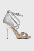 Сандалі MICHAEL Michael Kors Astrid колір срібний Сандалі MICHAEL Michael Kors Astrid колір срібний
