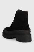 Черевики Tommy Jeans Womens Foxing Lace Up Boot жіночі колір чорний на платформі
