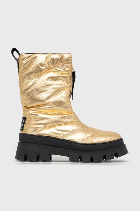 Зимові чоботи Steve Madden Savannah колір золотий Зимові чоботи Steve Madden Savannah колір золотий