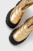 Зимові чоботи Steve Madden Savannah колір золотий Зимові чоботи Steve Madden Savannah колір золотий