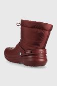 Зимові чоботи Crocs Classic Lined Neo Puff Boot Classic колір бордовий 206630 Зимові чоботи Crocs Classic Lined Neo Puff Boot Classic колір бордовий 206630