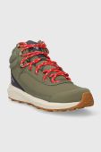 Черевики Columbia Trailstorm Peak Mid жіночі колір зелений