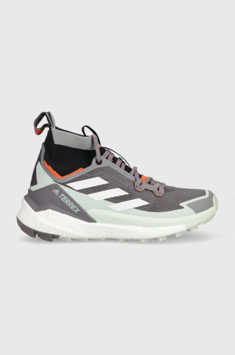 Черевики adidas TERREX Free Hiker 2 жіночі колір сірий Черевики adidas TERREX Free Hiker 2 жіночі колір сірий