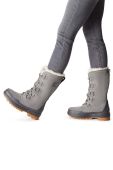 Зимові чоботи Sorel Torino Ii Tall колір сірий Зимові чоботи Sorel Torino Ii Tall колір сірий