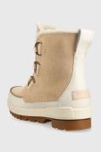 Шкіряні чоботи Sorel Torino Ii колір бежевий Шкіряні чоботи Sorel Torino Ii колір бежевий
